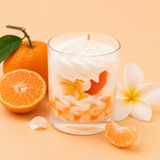 Clémentine Monoï – Bougie Gourmande Artisanale