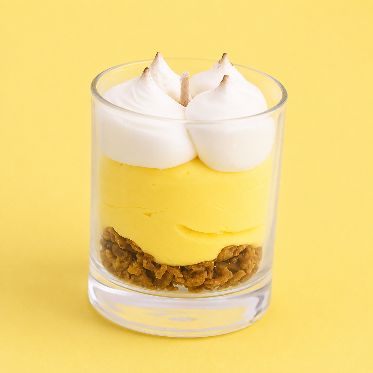 Citron Meringuée - Bougie Gourmande Artisanale