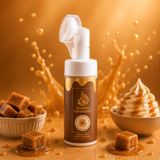Mousse Nettoyante Visage Gourmande Caramel & Vanille D’Donna – 100 ml