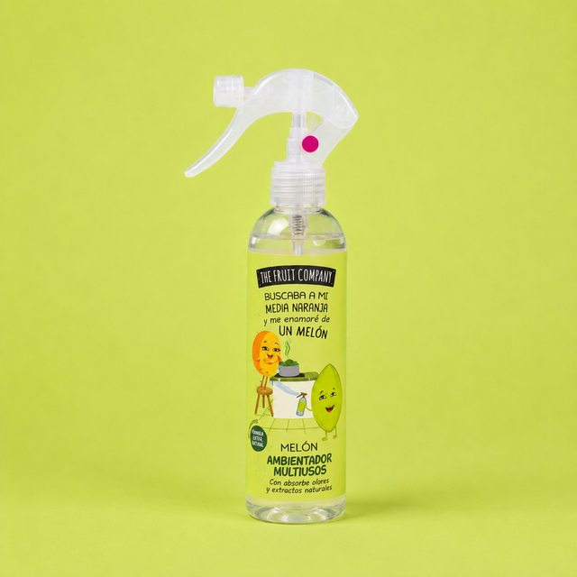 Spray d’Ambiance & Textile Melon – The Fruit Company – 250 ml